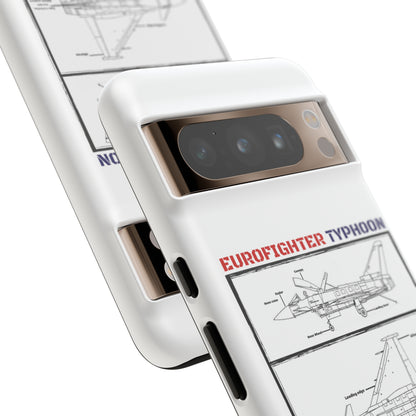 Eurofighter Typhoon Rigid Phone Case (RAF colour-ways)