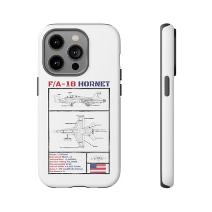 F/A-18 Schematic Rigid Phone Case (USAF colour-ways)