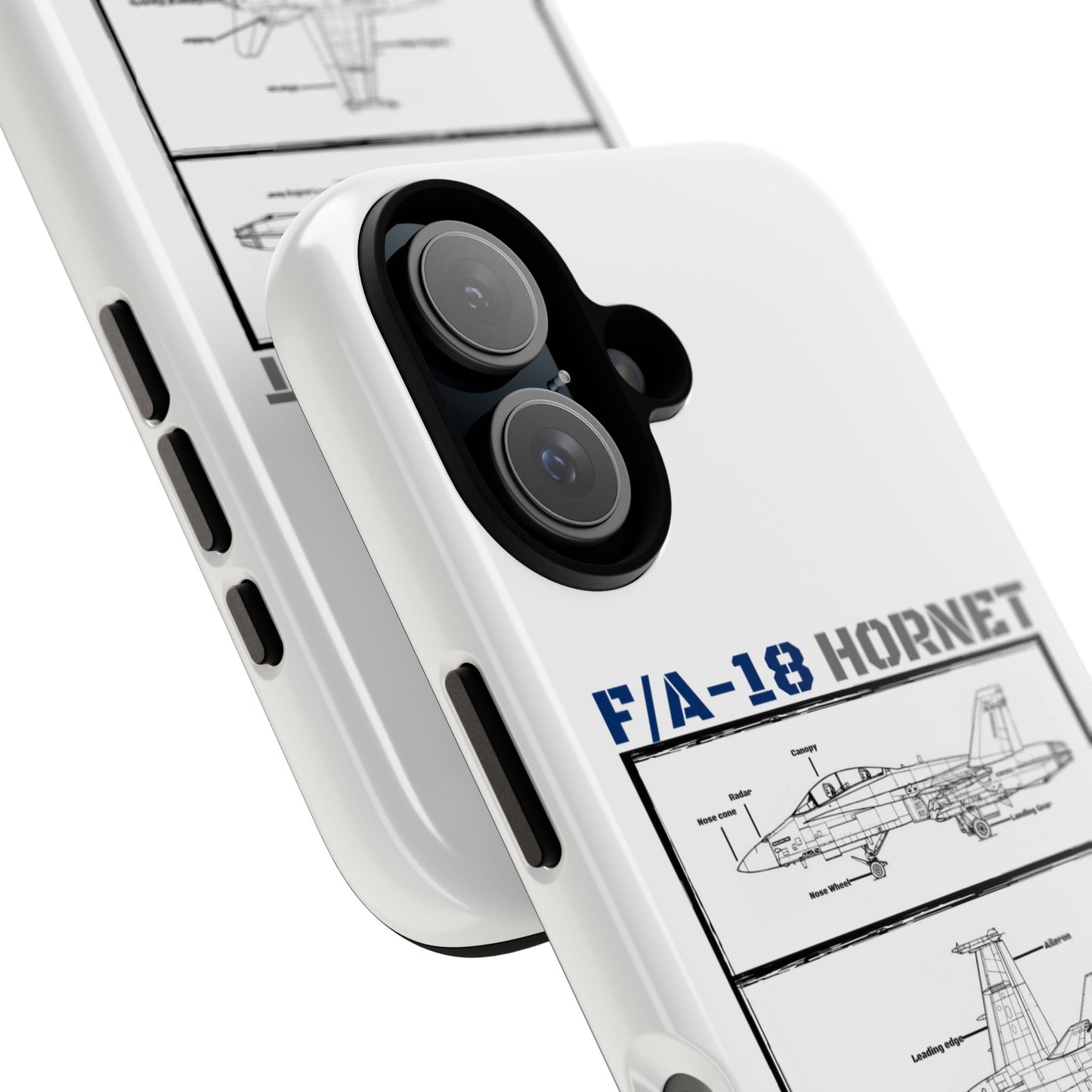 F/A-18 Hornet Schematic edition phone case (FAF Colour-Way)