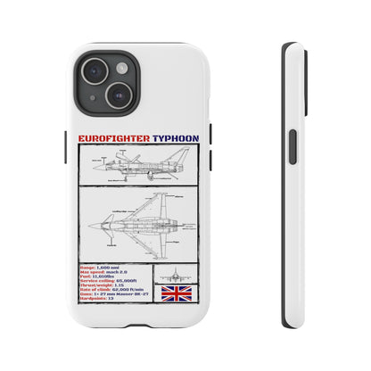 Eurofighter Typhoon Rigid Phone Case (RAF colour-ways)