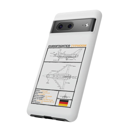 Eurofighter Typhoon Rigid Phone Case (Luftwaffe colour-ways)