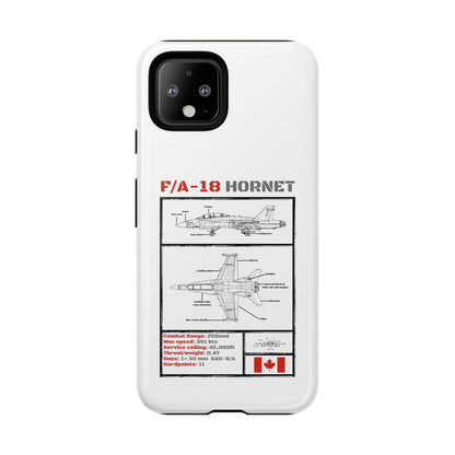 F/A-18 Hornet Schematic edition phone case (RCAF Colour-Way)