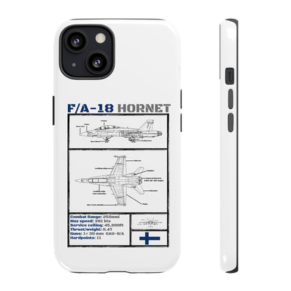 F/A-18 Hornet Schematic edition phone case (FAF Colour-Way)