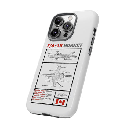 F/A-18 Hornet Schematic edition phone case (RCAF Colour-Way)
