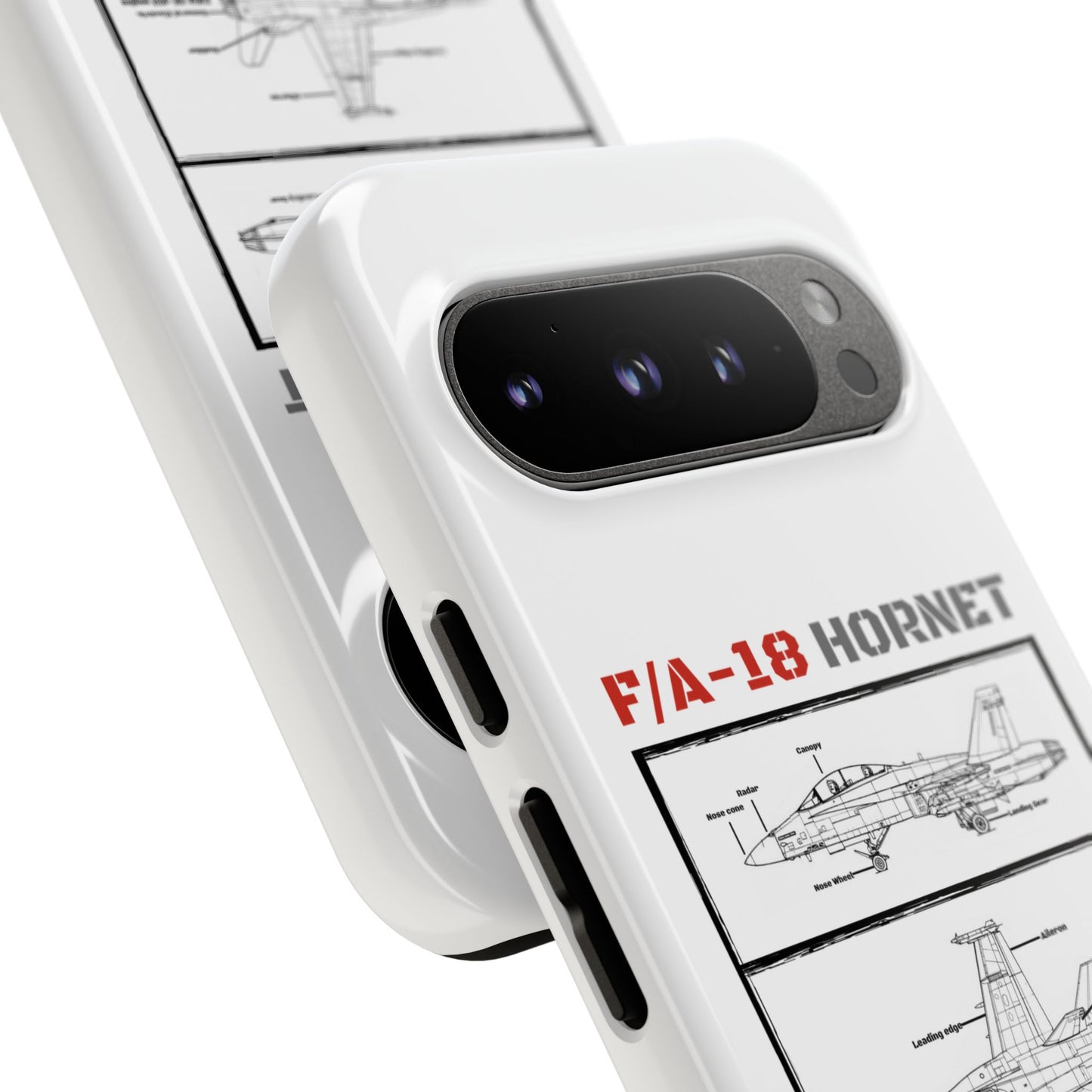 F/A-18 Hornet Schematic edition phone case (RCAF Colour-Way)
