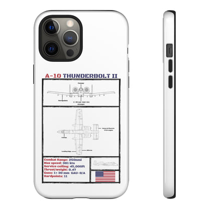 A-10 Schematic Rigid Phone Case (USAF colour-ways)