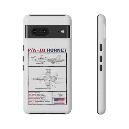 F/A-18 Schematic Rigid Phone Case (USAF colour-ways)