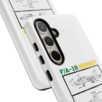F/A-18 Hornet Schematic edition phone case (RAAF Colour-Way)