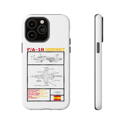 F/A-18 Hornet Schematic edition phone case (EDA Colour-Way)