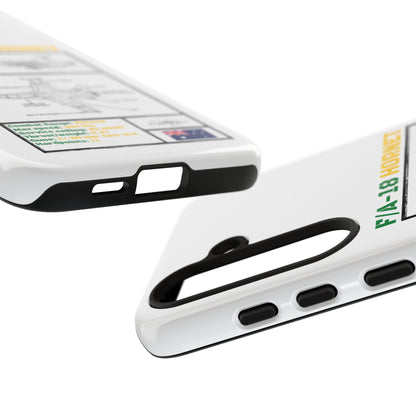 F/A-18 Hornet Schematic edition phone case (RAAF Colour-Way)