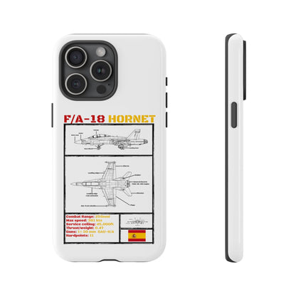 F/A-18 Hornet Schematic edition phone case (EDA Colour-Way)