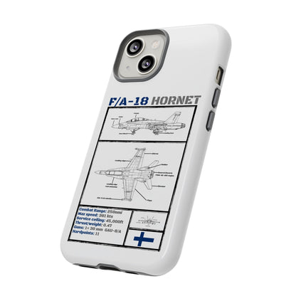 F/A-18 Hornet Schematic edition phone case (FAF Colour-Way)