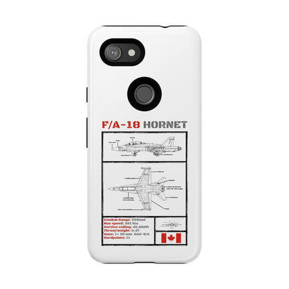 F/A-18 Hornet Schematic edition phone case (RCAF Colour-Way)