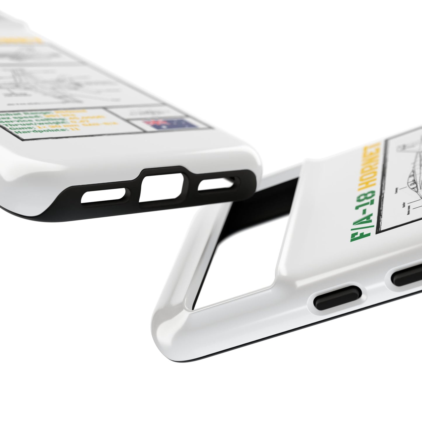 F/A-18 Hornet Schematic edition phone case (RAAF Colour-Way)