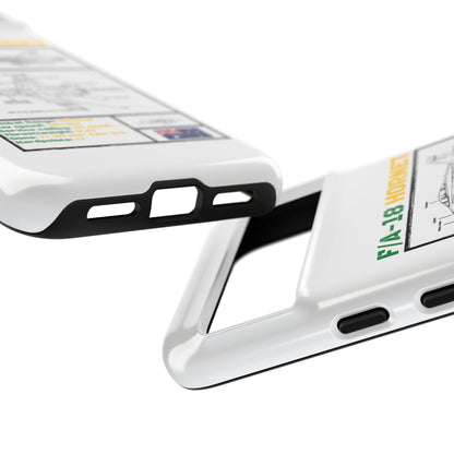 F/A-18 Hornet Schematic edition phone case (RAAF Colour-Way)