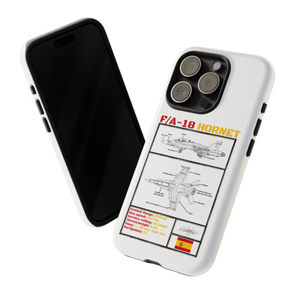 F/A-18 Hornet Schematic edition phone case (EDA Colour-Way)