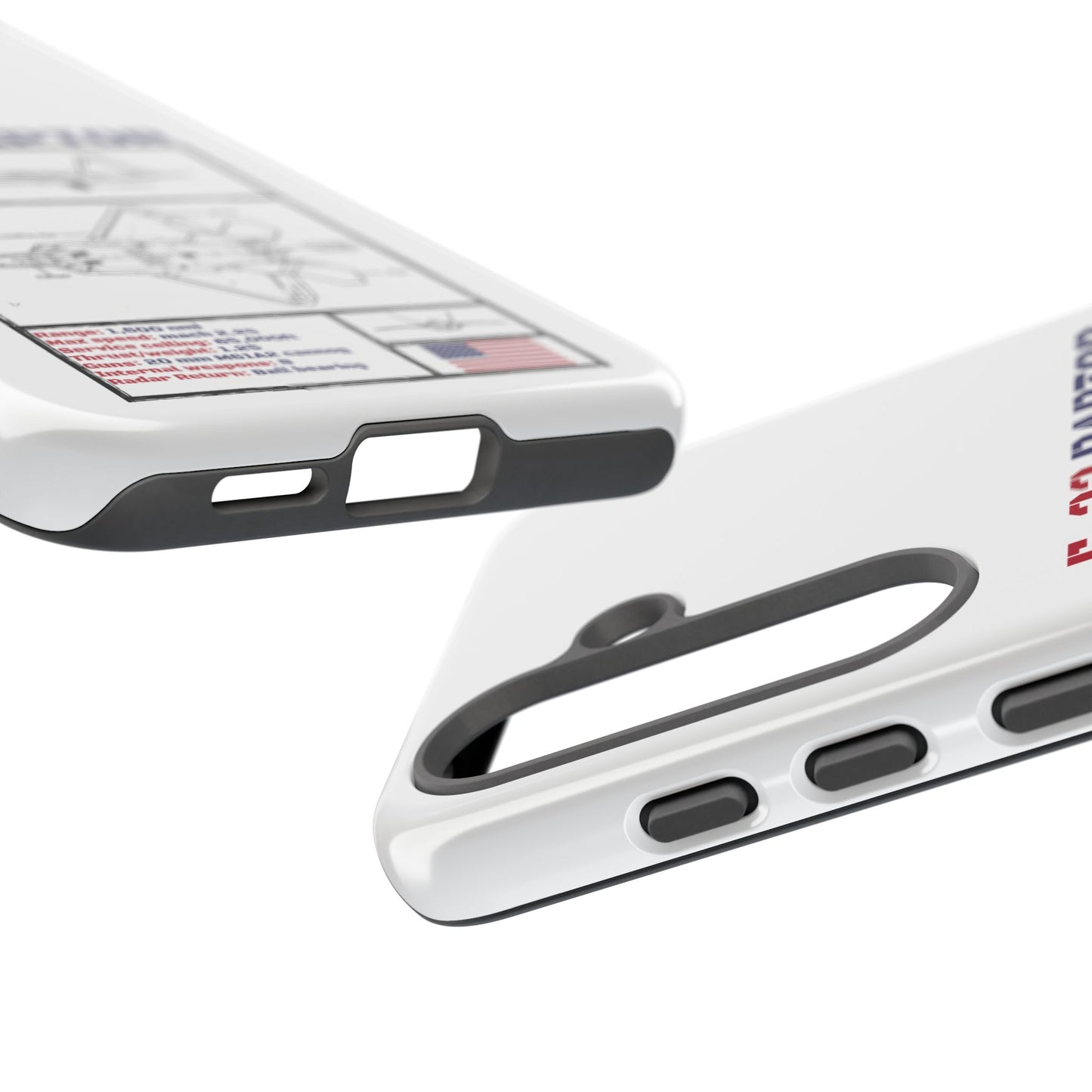 F-22 Raptor Schematic edition phone case (USAF Colour-Way)