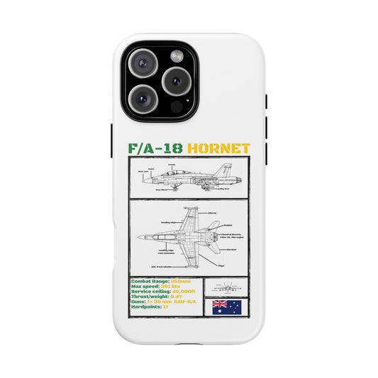 F/A-18 Hornet Schematic edition phone case (RAAF Colour-Way)