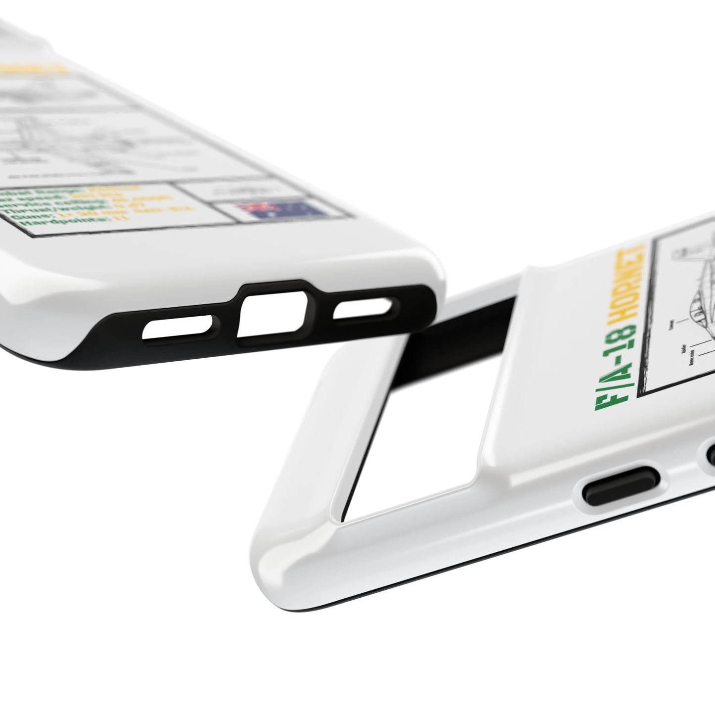 F/A-18 Hornet Schematic edition phone case (RAAF Colour-Way)